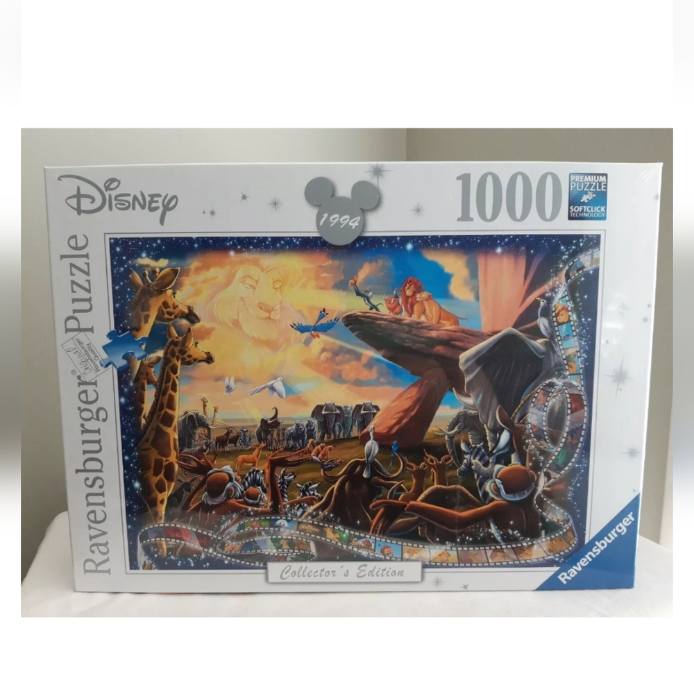 NEW! RAVENSBURGER DISNEY Collector's Edition LION KING Puzzle 1000 PCE SEALED